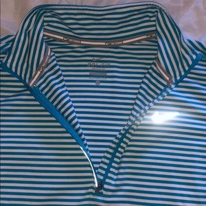 Nike running pull over quarter zip